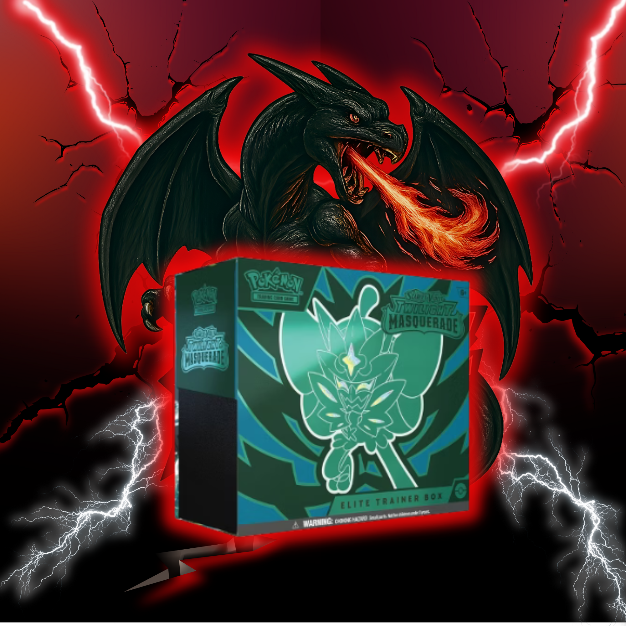 Pokémon TCG: Scarlet & Violet — Twilight Masquerade Elite Trainer Box