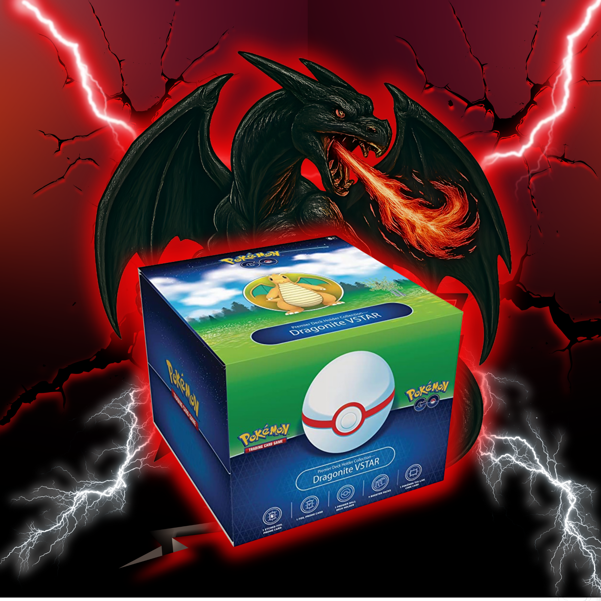 Pokemon Go Premier Deck Holder Collection